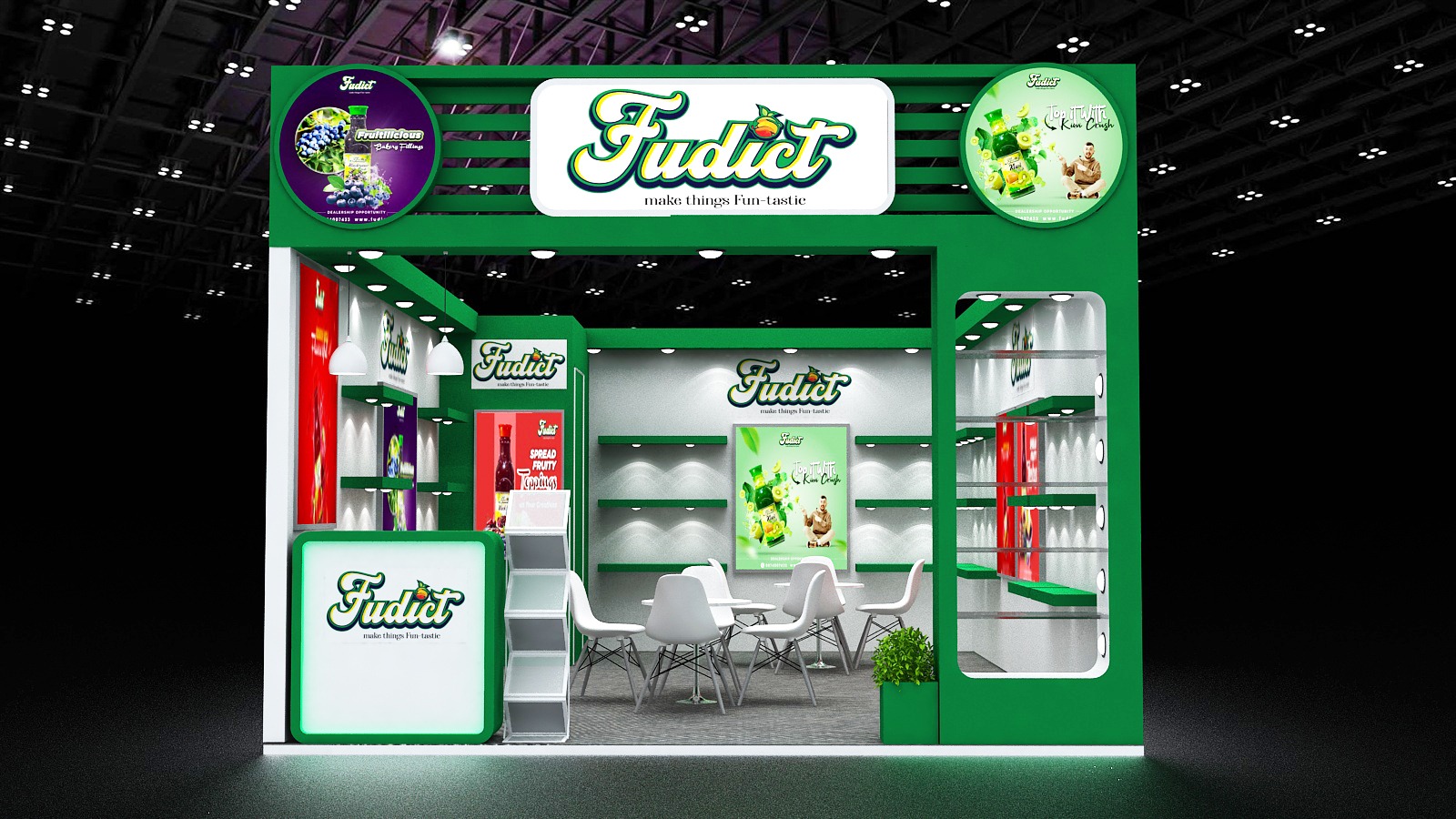 exhibition stall fabrication Delhi custom exhibition booth modular exhibition stand