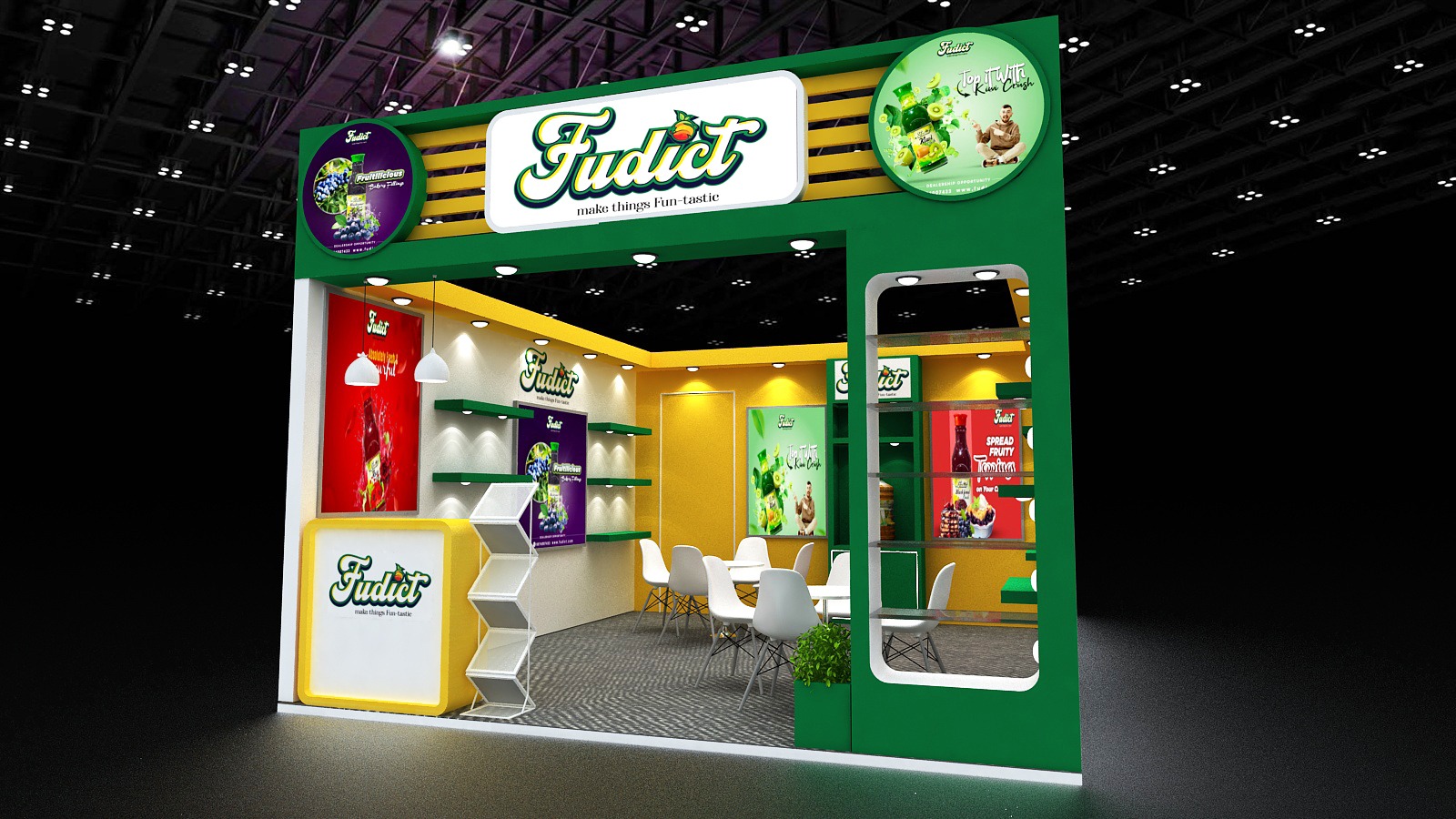 exhibition stall fabrication Delhi custom exhibition booth modular exhibition stand