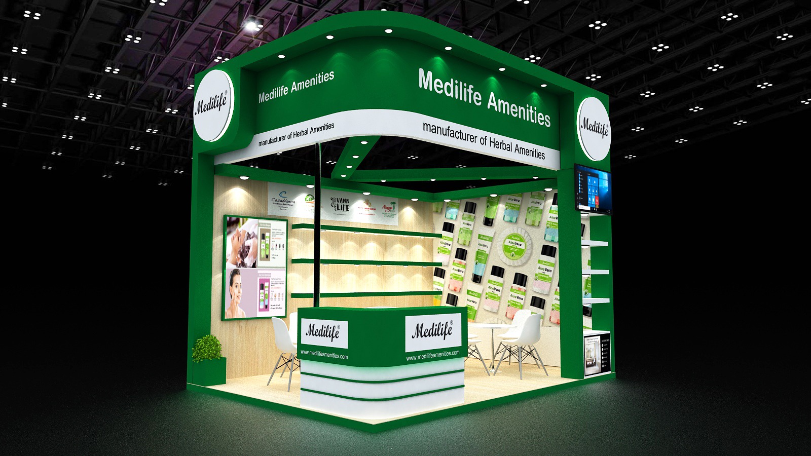 exhibition stall fabrication Delhi custom exhibition booth modular exhibition stand