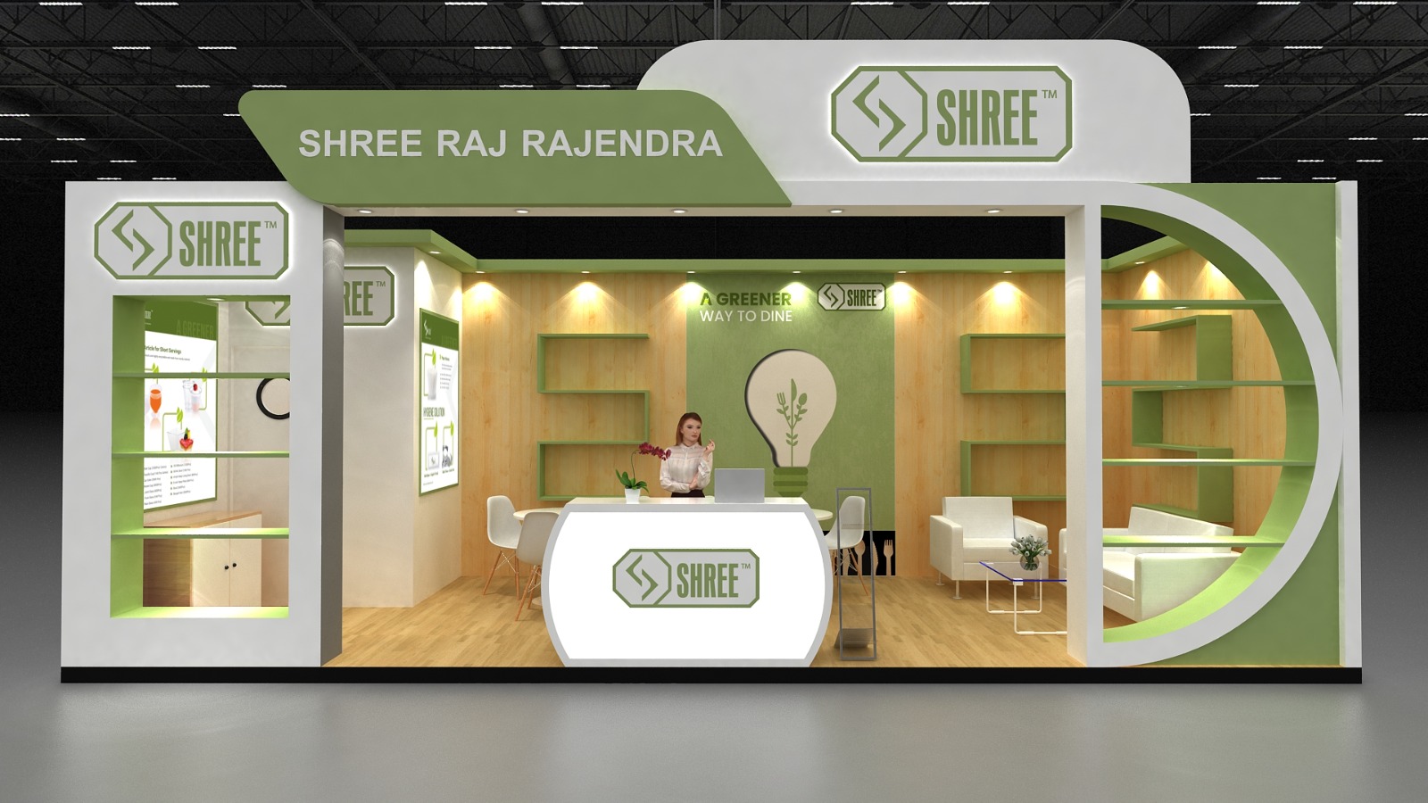 exhibition stall fabrication Delhi custom exhibition booth modular exhibition stand